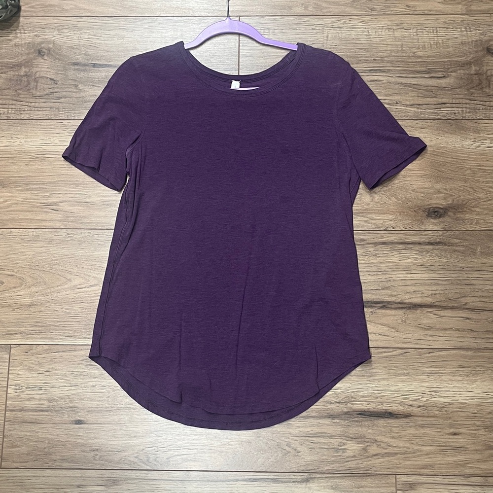 Lululemon Athletica Deep Purple Tee